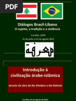 Civilização Árabe-Islâmica Curitiba 01 agosto 2012 em pdf
