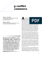 Managing Conflict in B2B E-Commerce: Because of Its Efficiency and