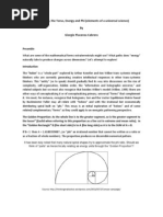 The HOLON, The Torus, Energy and Phi (Elements of A Universal Science)