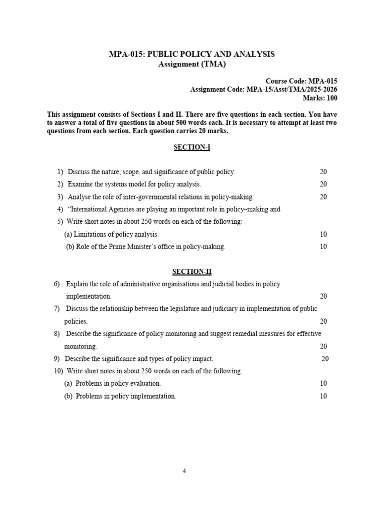 Mpa 015 | PDF