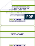 Indicadores Procompite A Julio 2012 Final