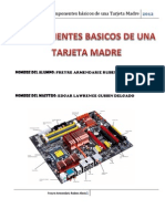 Componentes Basicos de Una Tarjeta Madre