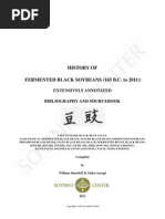 History of Femented Black Soybeans | PDF | Soybean | Foods