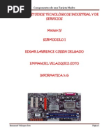 Componentes de Una Tarjeta Madre