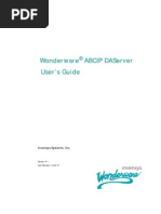 Wonderware Abcip Daserver User'S Guide: Invensys Systems, Inc