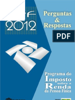 Perguntas e resposta Imposto de Renda   2012