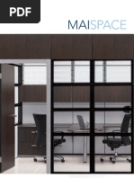 MAISPACE Office Cubicles Frame and Tile System