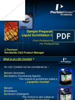 Sample Preparation & Liquid Scintillation Counting