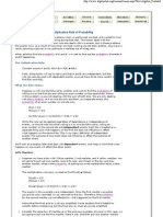 Multiplication Rule of Pro