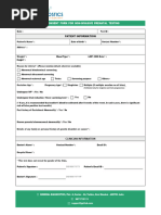 PCPNDT Declaration and Affidavit Form | PDF