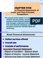 The Financial Statements of Banks and Their Principal Competitors