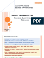 Financing CDM Projects