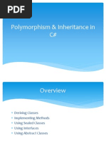 Polymorphism & Inheritance in C#