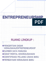 Dasar Entrepreneurship