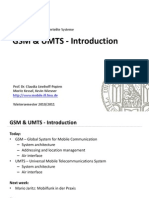 GSM & UMTS - Introduction: Praktikum Mobile Und Verteilte Systeme