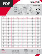 External Circlip Size Chart PDF | PDF | Bearing (Mechanical ...