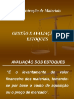 665 Gestão e Avaliação de Estoques