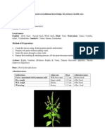 2 Herbal Prepartion for Primary Health Care