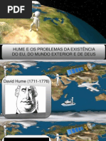 Hume e os Problemas da Existência do Eu, do Mundo Exterior e de Deus