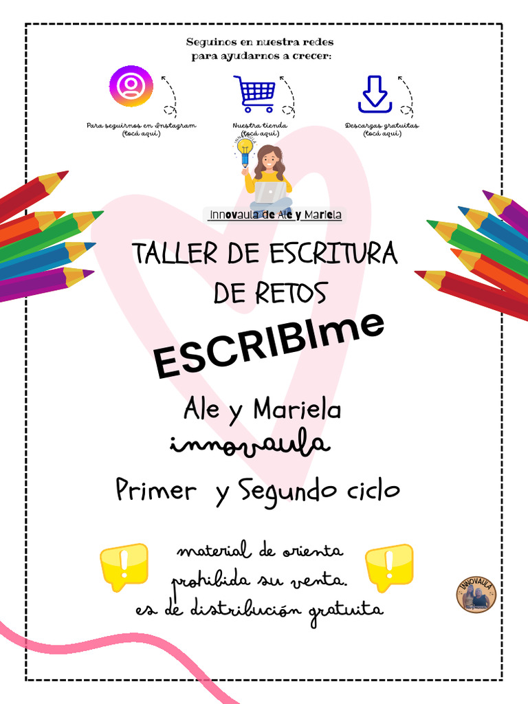Taller de Escritura de Retos: Escrib Ime | PDF
