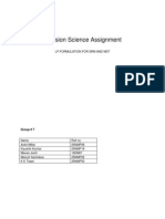 LP Formulations for SRM and MST