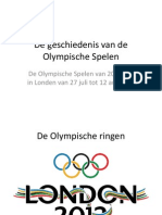 De Geschiedenis Van de Olympische Spelen