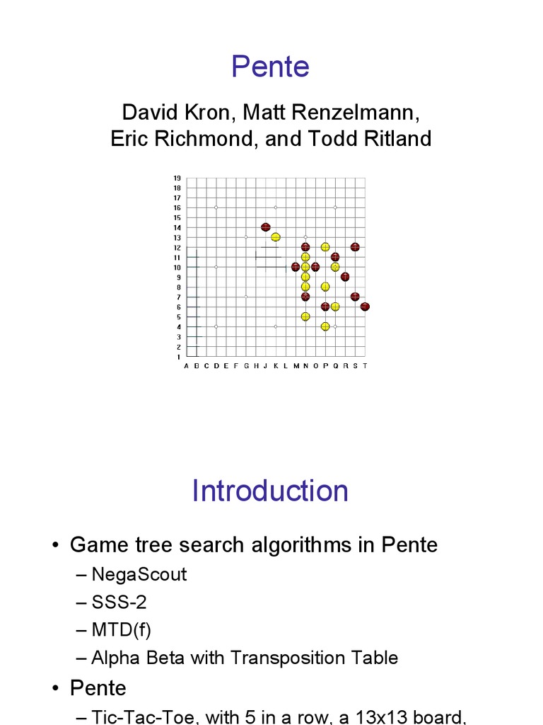 Pente: David Kron, Matt Renzelmann, Eric Richmond, and Todd Ritland ...