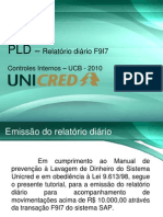 PLD - Relatório Diário F9I7