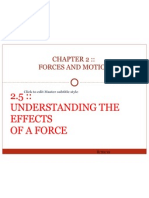 2.5 Understanding The Effects of A Force