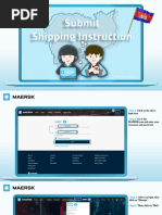 Shipping Instructions Submission Guide | PDF | Bill Of Lading | Cargo