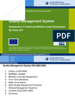 Quality Management System: Introduction in Small and Medium-Sized Enterprises by Franz Ertl