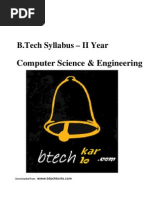 B.tech MDU Syllabus (CSE) 2yr "F" Scheme