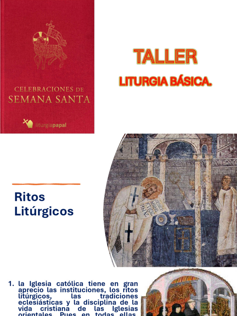 Tema 5 Ritos Liturgicos | PDF | Iglesia Católica | Iglesia cristiana