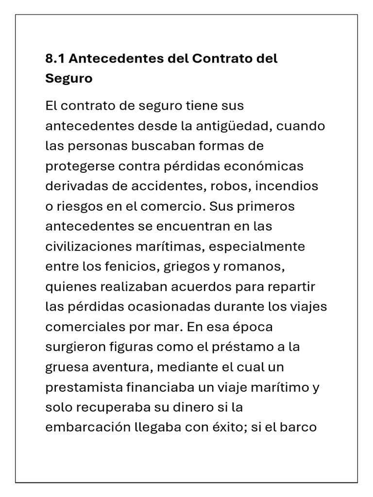 Contrato de Seguros y Fianzas | PDF | Póliza de seguros | Seguro