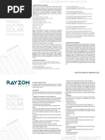 Solar PV Module Warranty | PDF