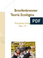 Teoría Ecológica Bronfenbrenner