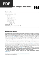 Calculating Slacks and Floats in Projects | PDF | Analysis | Applied ...