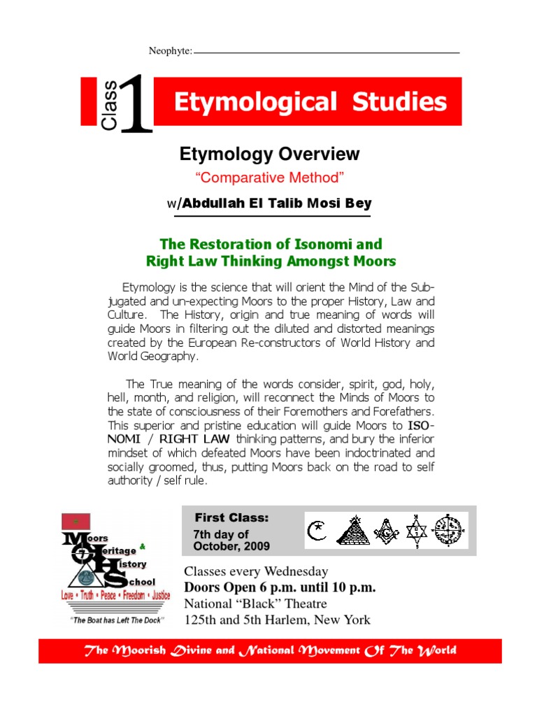 Web Etymology Class 1 | PDF | Semantics | Symbols
