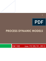 2 ChE 182 Process Dynamic Models