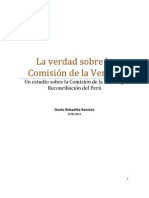 La verdad sobre la Comisión de la Verdad y Reconciliación del Perú