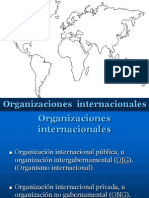 Organismos internacionales