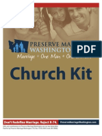 Church Kit: Don't Redefine Marriage. Reject R-74
