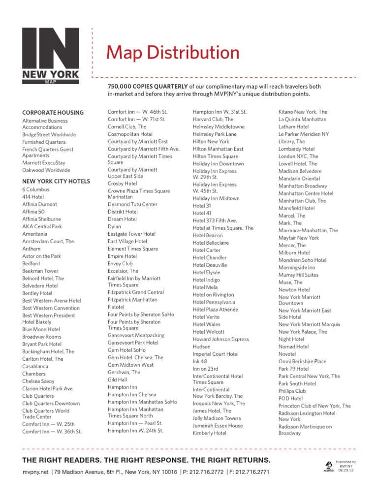 MAP Distribution 830 | PDF