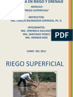 Riego Superficial Presentacion