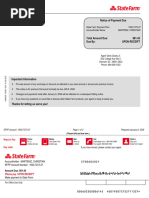 State Farm Claims Payment Details | PDF