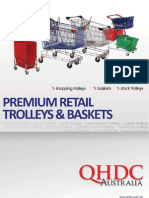 QHDC Premium Retail Trolleys Baskets Spares