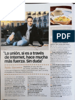 Pablo Herreros: "La Unión, Si Es A Través de Internet, Hace Mucha Más Fuerza. Sin Duda". EntrevistaXLSemanal29-1-2012