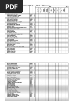 Student Mark List Overview | PDF
