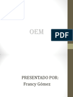 Trabajo de Mantenimiento Oem