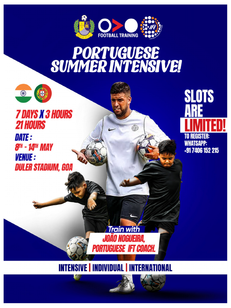 Football Summer Intensive 2026 | PDF | Association Football | Expert